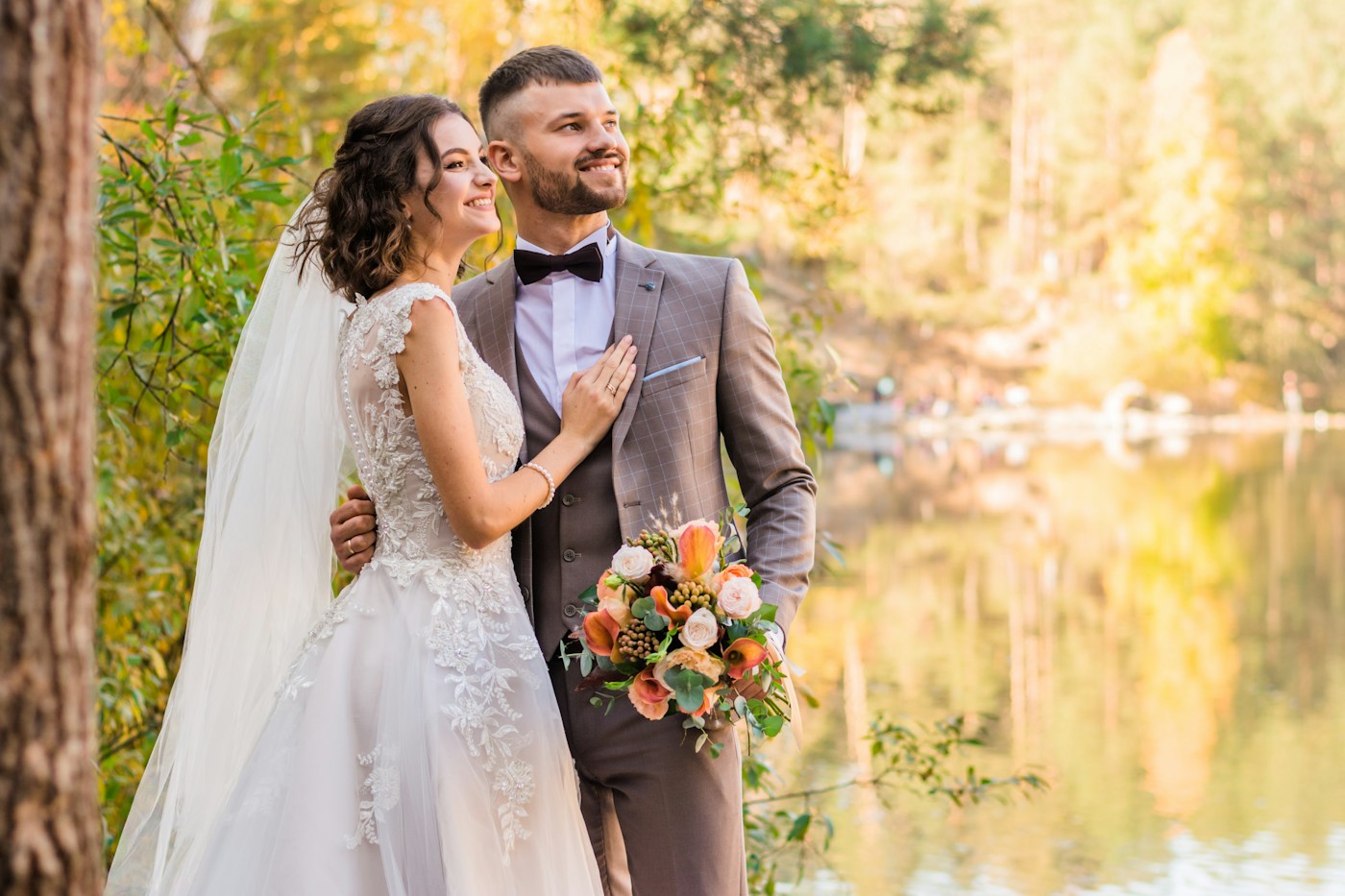 Editorial bridal gown